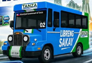 Libreng Sakay jeep of the Municipal Government of Tanza